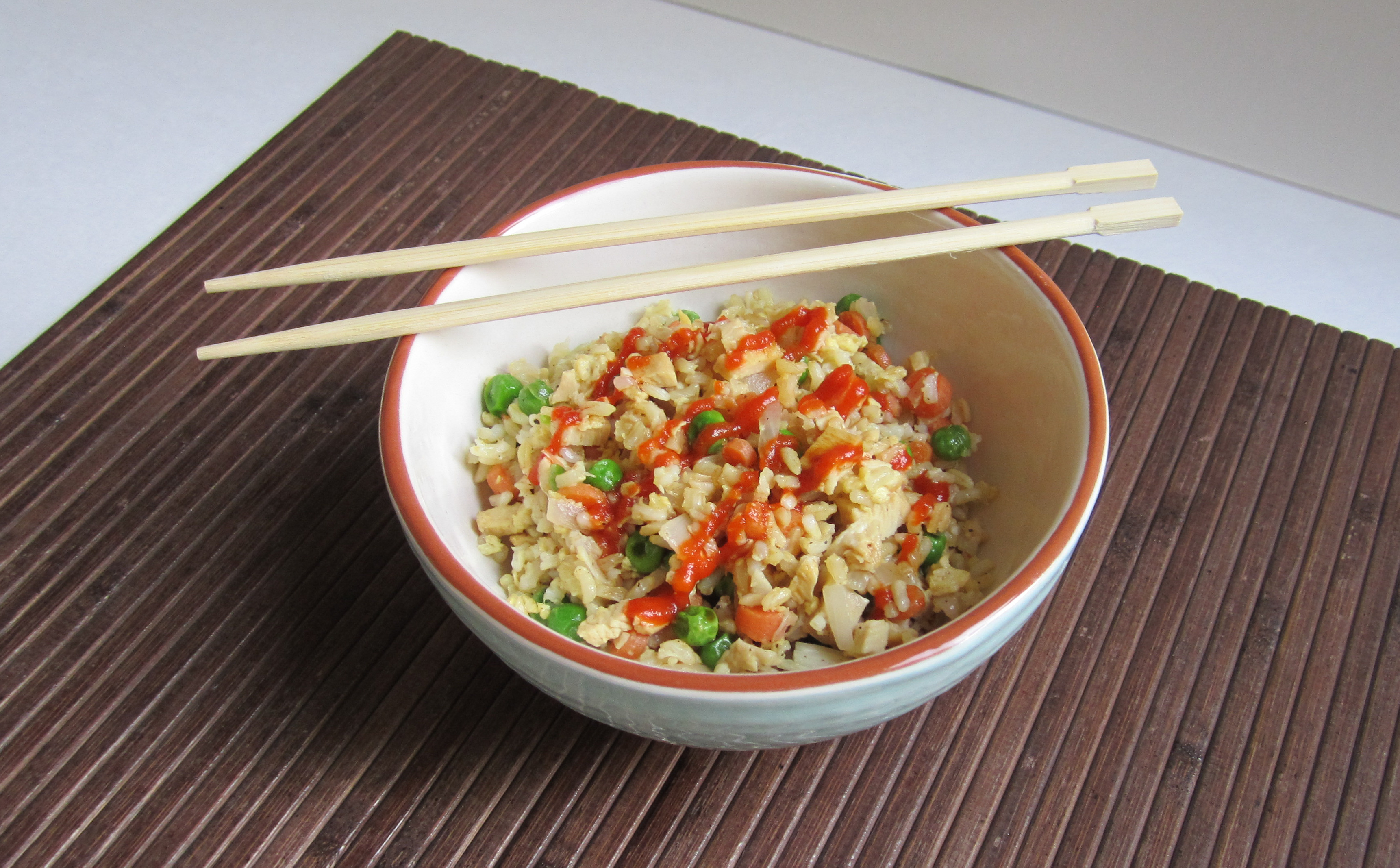 Quick & Easy Chicken Fried Rice - The Bourbon Cactus